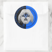 Wicked Yeti Ronde Sticker (Tas)