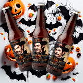 Wickedly Brewed with Sorcerer's Secrets Halloween Bier Etiket