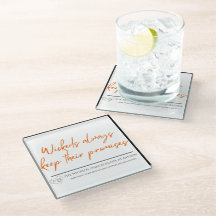 Wickeds houden altijd hun beloften Onderzetter