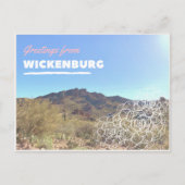 Wickenburg Landschap Briefkaart (Voorkant)
