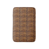 Wicker Basket Patroon Badmat (Voorkant Verticaal)