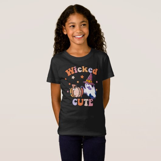 Wicker Leuke Ghost Halloween T-shirt (Voorkant volledig)