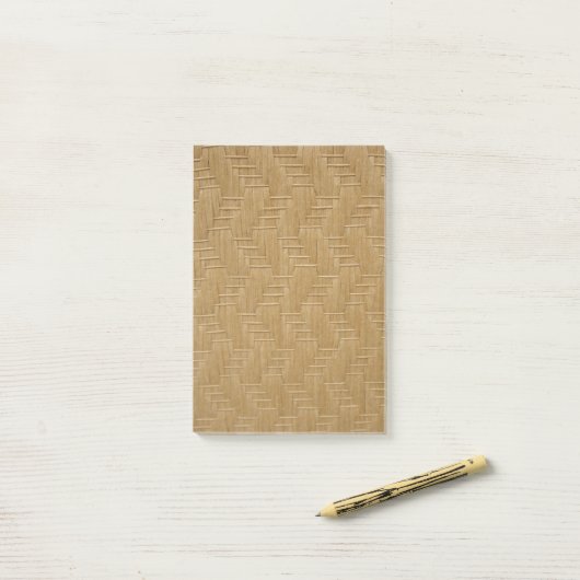 WICKER PATTERN POST-IT® NOTES (Op bureau)