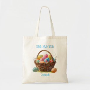 Wicker Wonderland paaseierjacht Canvas tas