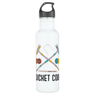 Wicket Cool Funny Croquet-spelers Waterfles