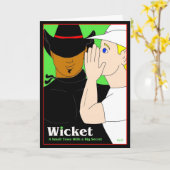 Wicket: Vrolijke Verjaardag Kaart (Gele Bloem)