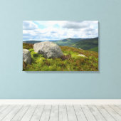 Wicklow bergen, Ierland canvas print (Insitu (Houten vloer))