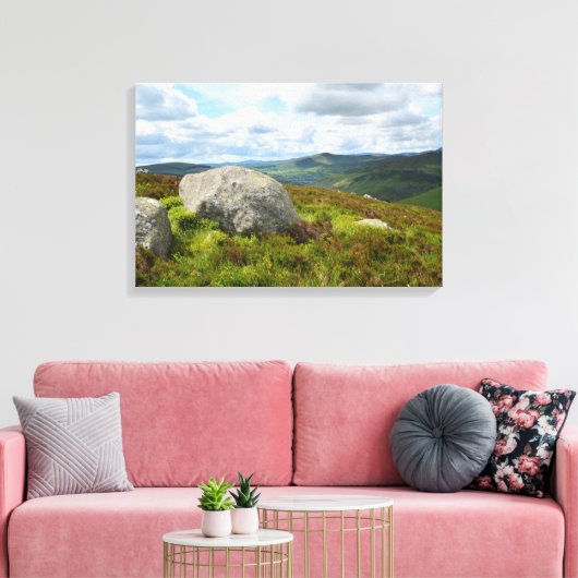 Wicklow mountain, Irlande impression de toile (Insitu(Salon))