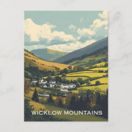 Wicklow Mountains Ierland Briefkaart