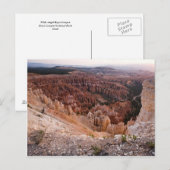 Wide Angel Bryce Canyon Briefkaart (Voorkant / Achterkant)