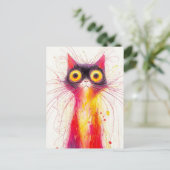 Wide-Eyed Whimsy Briefkaart (Staand voorkant)