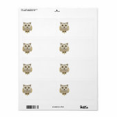 Wide Eyes Uil Label (Full Sheet)