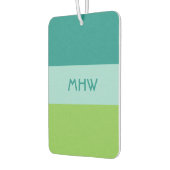 Wide Stripes custom monogram luchtverfrisser (Links)