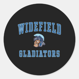 Widefield High School Gladiators C1 Ronde Sticker