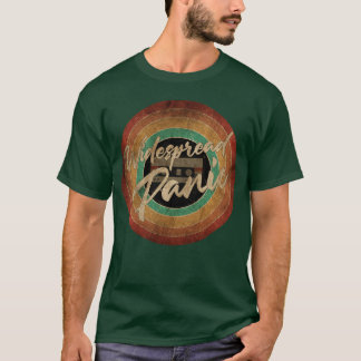 Widespread Panic Vintage Circle Art vrienden T-shirt