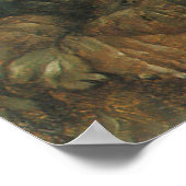 Widower van Tissot, Victoriaans portret kunst Poster (Hoek)