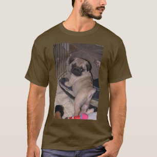 Wie ben ik? Pug T-shirt