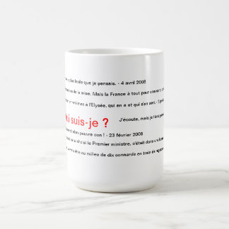 Wie ben ik? Sarkozy Koffiemok