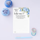 Wie ben ik? Vrijgezellenfeest Engelse Spaanstalige Flyer (Enkel)