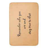 Wie ben jij? badmat (Voorkant Verticaal)