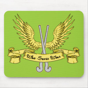 Wie bewaart Wins Field Hockey Mousepad Muismat