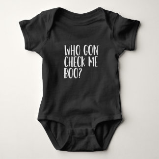 Wie controleert me Boo? Baby Bodysuit