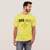Wie dat? t-shirt (Voorkant volledig)