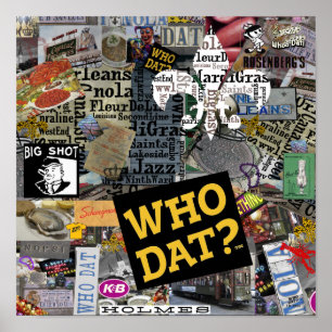 Wie dat t-shirts poster