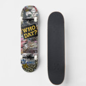 Wie dat t-shirts skateboard (Voorkant)