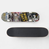 Wie dat t-shirts skateboard (Horizontaal)