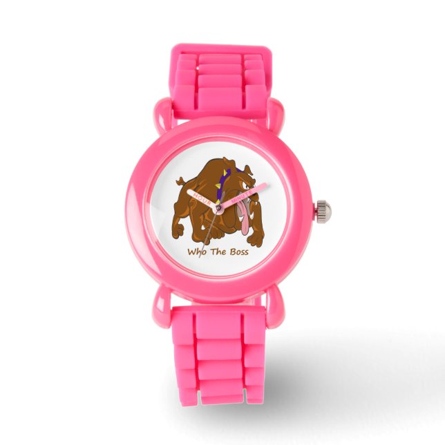 Wie de baas horloge (Voorkant)