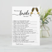 Wie de beste vrijgezellenfeesten games kent programma (Staand voorkant)