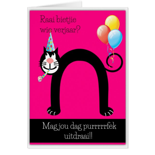 Wie de bietjie de Raai verjaar ? (Devant)