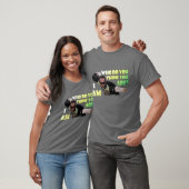 Wie denk je dat je bent? Dat ben ik T-shirt (Unisex)