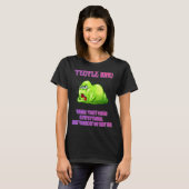 Wie denkt dat ze alles weten Gezegde 1 T-shirt (Voorkant volledig)