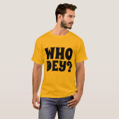 WIE DEY? t-shirts (Voorkant volledig)