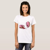 Wie eet de taart? !! t-shirt (Voorkant volledig)