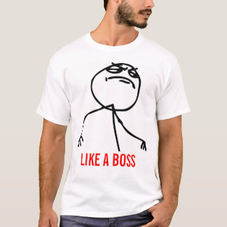 Wie ein Chef meme T-shirt