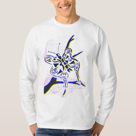 Wie ein Schmetterling - T-Shirt (Voorkant)