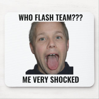 Wie Flash Team Grappige Gamer Muismat