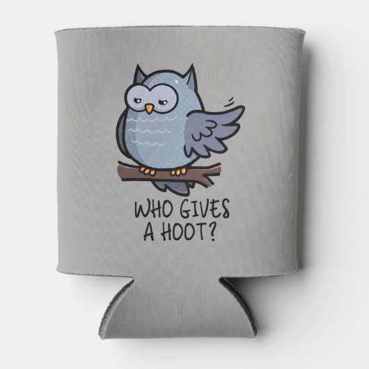Wie geeft een Hoot? Blikjeskoeler (Voorkant)