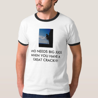 WIE GROTE JUGS NODIG HEBT ALS JE EEN GROTE ... T-SHIRT