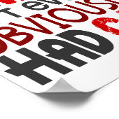 Wie heeft bloedkanker gezegd poster (Hoek)