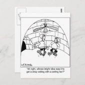 Wie heeft de Ceiling Fan? Briefkaart (Voorkant / Achterkant)