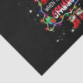 Wie heeft de kerstman nodig als je gramma hebt tissuepapier (Detail)