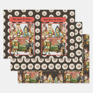 Wie heeft de Tarts gestolen? Koningin Inpakpapier Vel