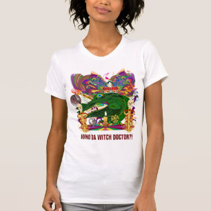 Wie heeft dokter Gator voorhoede dokter achter? T-shirt