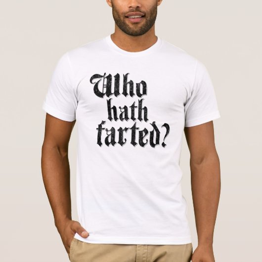 Wie heeft Hath gevlucht? T-shirt (Voorkant)