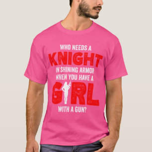 Wie heeft Knight in Shining Armour nodig als je ee T-shirt