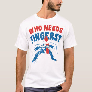 Wie heeft vingers nodig t-shirt